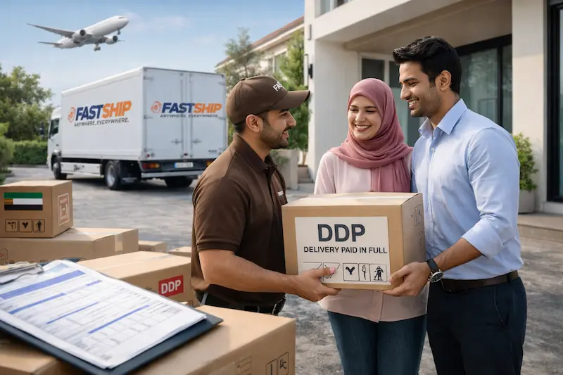 Fast Ship DDP shipping services UAE