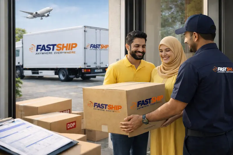 Fast Ship door to door delivery services UAE