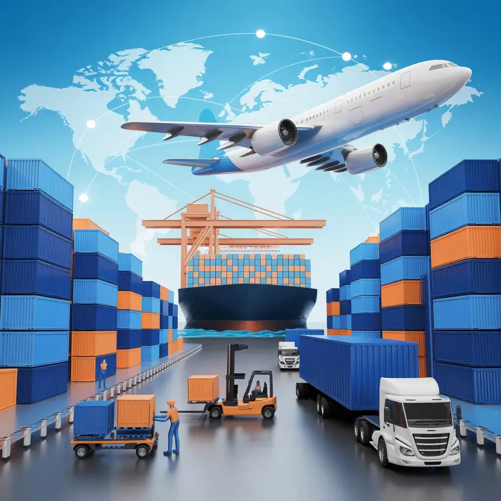 What is the process of freight forwarding?