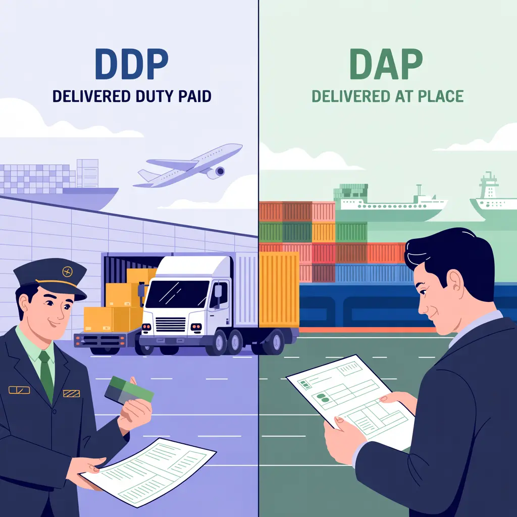What's the Difference Between DDP and DAP Shipping