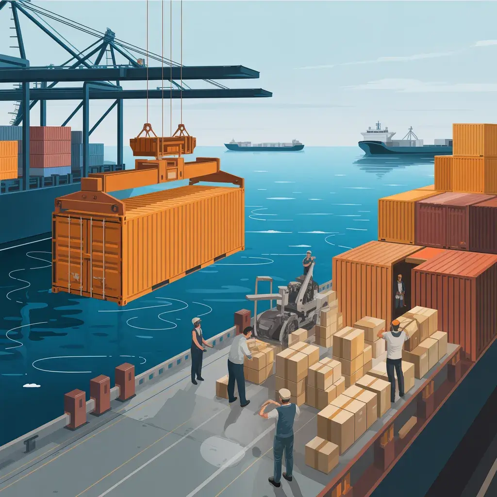 FCL vs LCL freight shipping guide by Fast Ship logistics UAE
