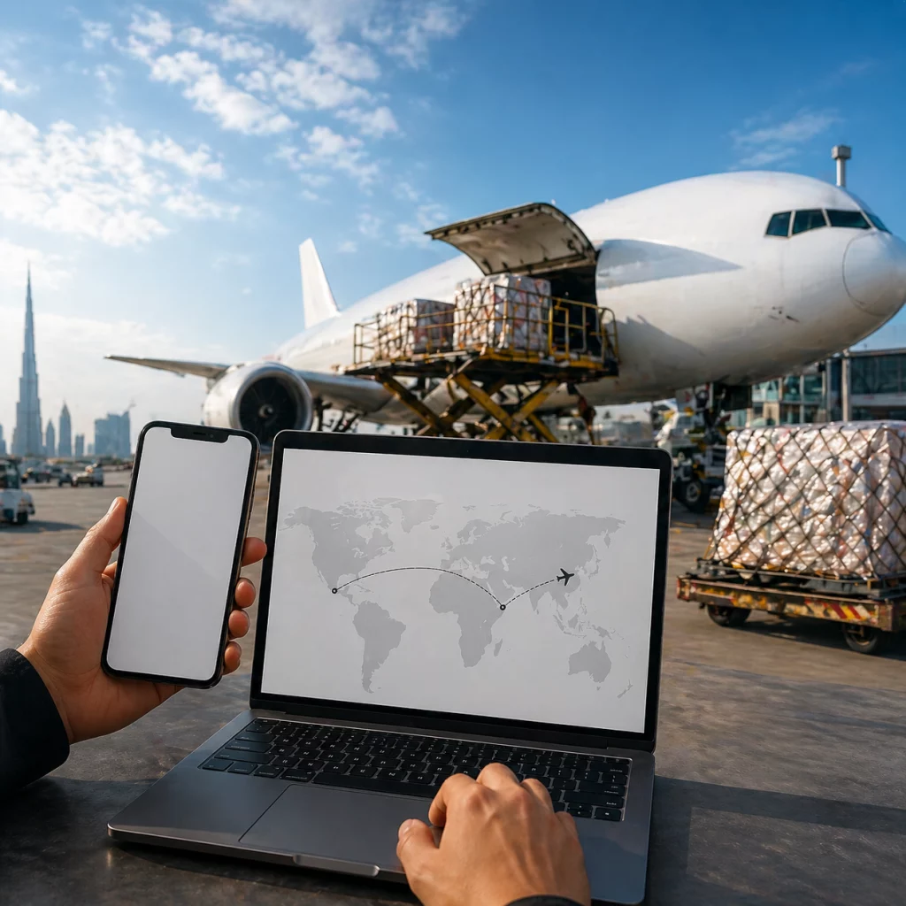 Real-Time Air Cargo Tracking from the UAE