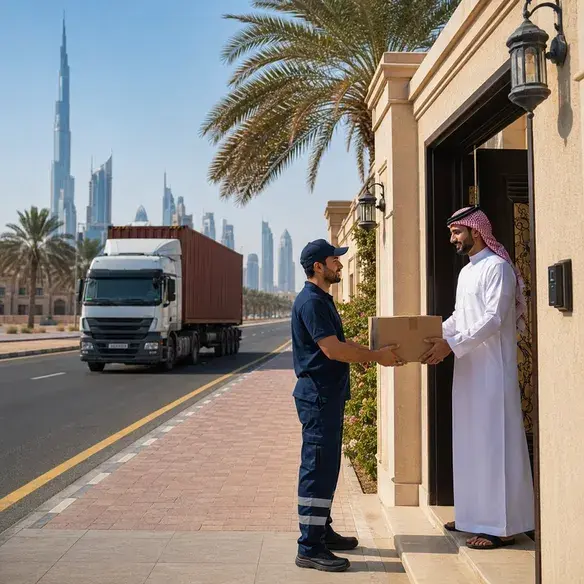 Door to Door Shipping from Dubai to Saudi Arabia Full Guide