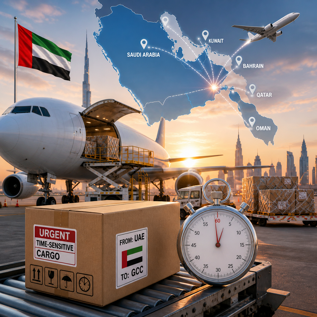 How to Ship Time-Sensitive Cargo from the UAE to the GCC by Air Freight
