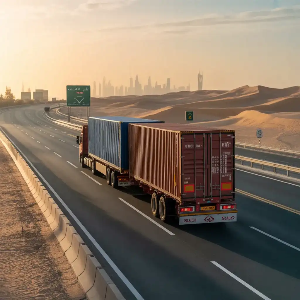 Cross-Border Road Freight Dubai to Saudi Arabia